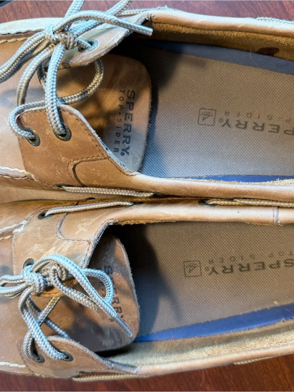 Sperry Top-Sider Tan Leather Boat Shoes – Classic Nautical Style